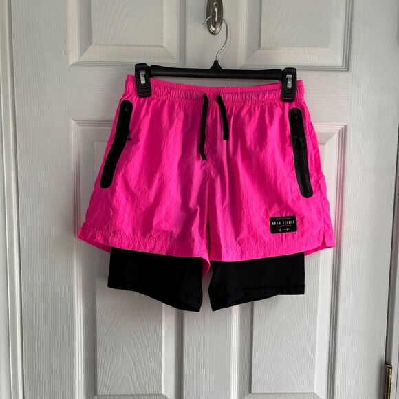 Adam Selman Sport Combo Shorts - neon pink, size small - Picture 2 of 12